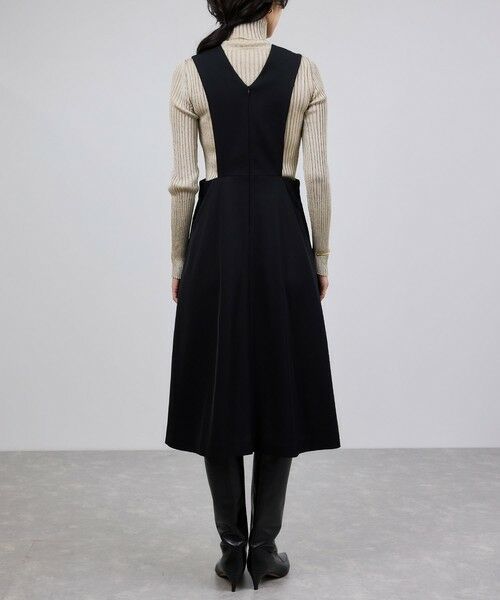 ROPE' / ロペ ロング・マキシ丈ワンピース | トリアセテート ジャンパースカート/イージーケア | 詳細12