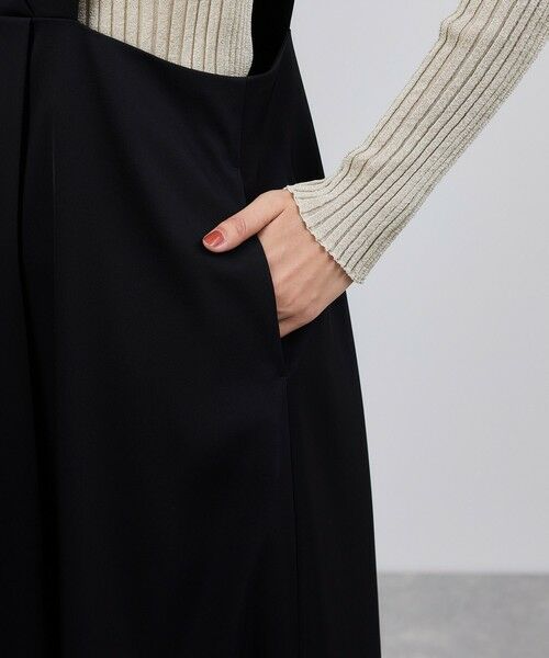 ROPE' / ロペ ロング・マキシ丈ワンピース | トリアセテート ジャンパースカート/イージーケア | 詳細15