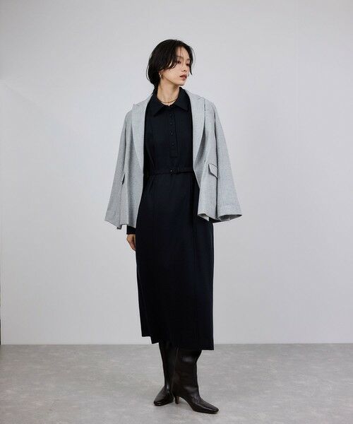 ROPE' / ロペ ロング・マキシ丈ワンピース | ウールジャージーワンピース/イージーケア | 詳細1