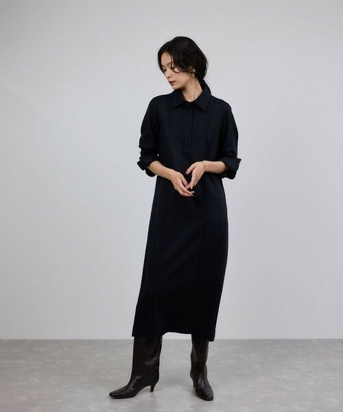 ROPE' / ロペ ロング・マキシ丈ワンピース | ウールジャージーワンピース/イージーケア | 詳細4