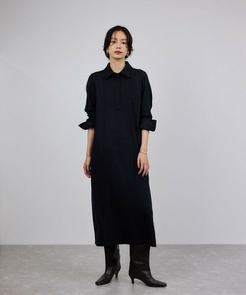 ROPE' / ロペ ロング・マキシ丈ワンピース | ウールジャージーワンピース/イージーケア | 詳細5