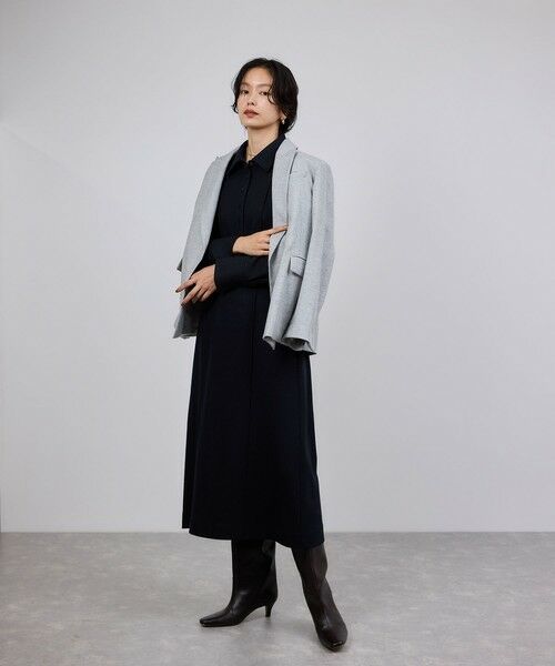 ROPE' / ロペ ロング・マキシ丈ワンピース | ウールジャージーワンピース/イージーケア | 詳細8