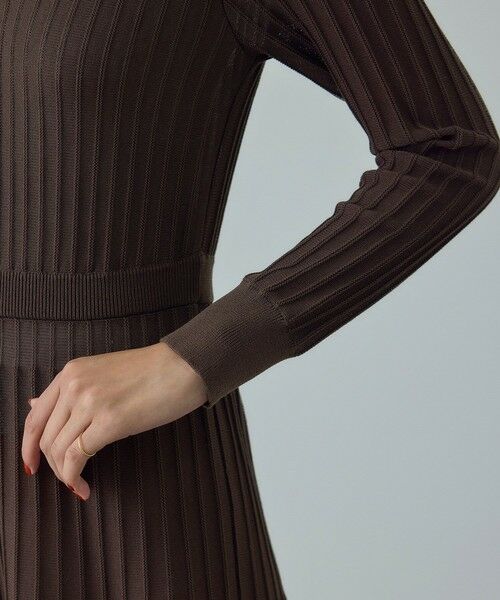 ROPE' / ロペ ドレス | パールボタンポロニットワンピース/イージーケア | 詳細16