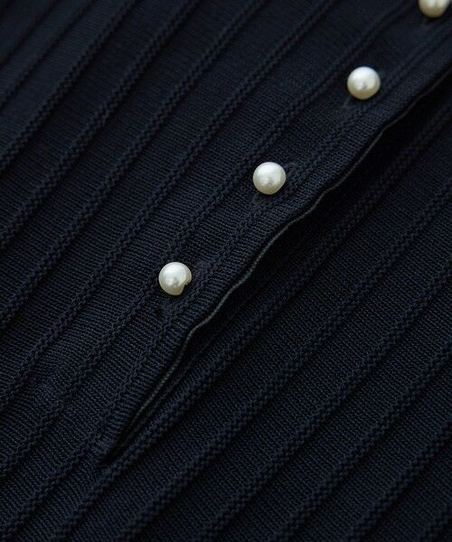 ROPE' / ロペ ドレス | パールボタンポロニットワンピース/イージーケア | 詳細19