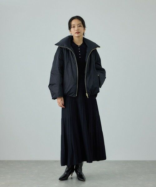 ROPE' / ロペ ドレス | パールボタンポロニットワンピース/イージーケア | 詳細2