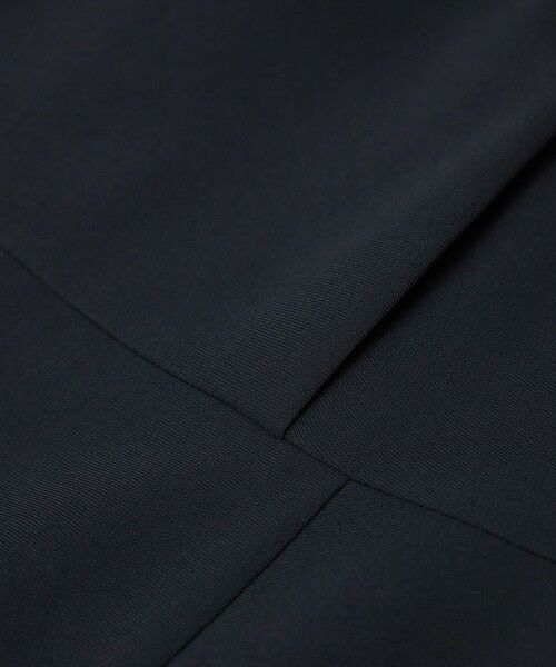 ROPE' / ロペ ミニ丈・ひざ丈ワンピース | トリアセダブルクロス ウエストコンシャスワンピース/イージーケア・セットアップ対応・25AW | 詳細17