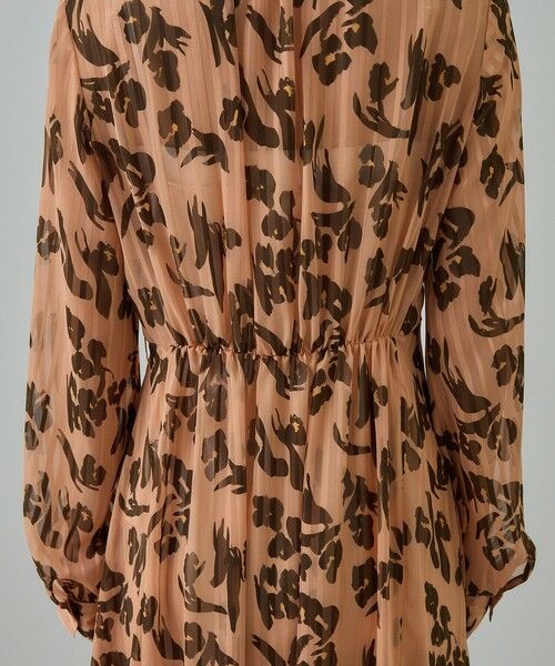 ROPE' / ロペ ロング・マキシ丈ワンピース | フラワープリントタックワンピース/イージーケア | 詳細16