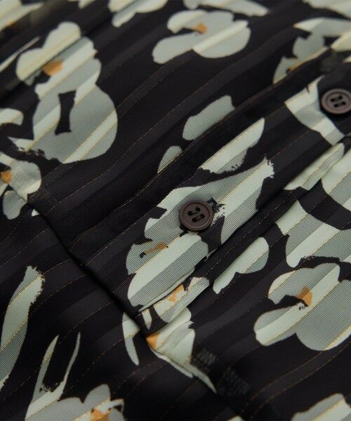 ROPE' / ロペ ロング・マキシ丈ワンピース | フラワープリントタックワンピース/イージーケア | 詳細25