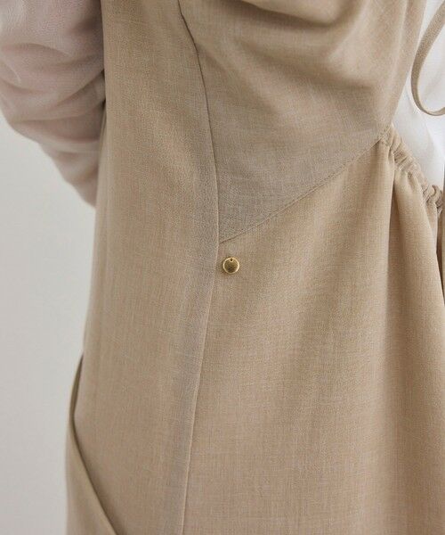 ROPE' / ロペ ロング・マキシ丈ワンピース | 【WEB・一部店舗限定】リネンライクキャミソールワンピース/洗える | 詳細19