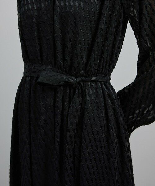 ROPE' / ロペ ロング・マキシ丈ワンピース | 【洗える】ロングスリーブワンピース（ジャガード/リーフプリント）【WEB・一部店舗限定】 | 詳細17