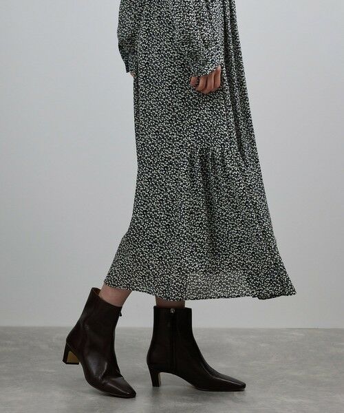 ROPE' / ロペ ロング・マキシ丈ワンピース | 【洗える】ロングスリーブワンピース（ジャガード/リーフプリント）【WEB・一部店舗限定】 | 詳細21