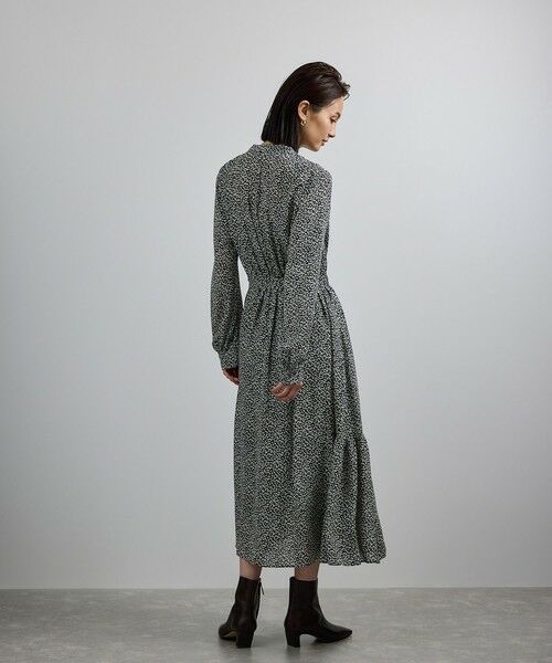 ROPE' / ロペ ロング・マキシ丈ワンピース | 【洗える】ロングスリーブワンピース（ジャガード/リーフプリント）【WEB・一部店舗限定】 | 詳細26