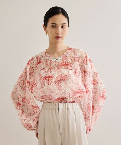 ROPE' / ロペ シャツ・ブラウス（半袖以外） | トワルドジュイキャミソールセットブラウス | 詳細6