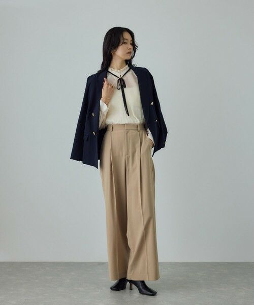 ROPE' / ロペ シャツ・ブラウス | プリーツデザインブラウス/イージーケア | 詳細11