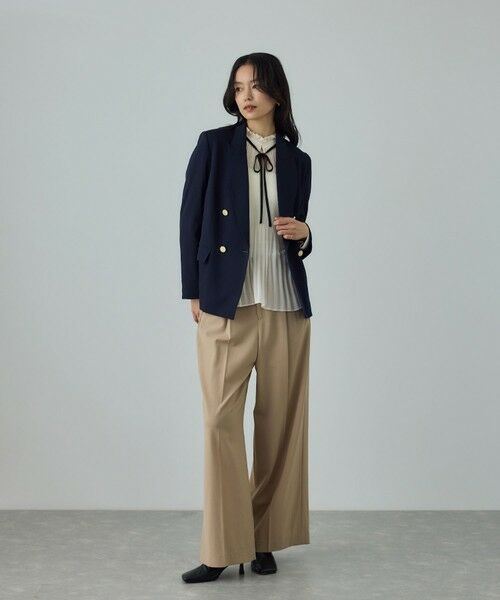 ROPE' / ロペ シャツ・ブラウス | プリーツデザインブラウス/イージーケア | 詳細12