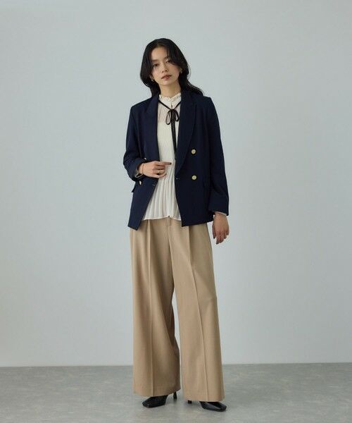 ROPE' / ロペ シャツ・ブラウス | プリーツデザインブラウス/イージーケア | 詳細3