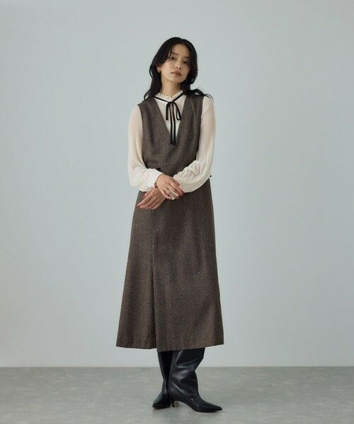 ROPE' / ロペ シャツ・ブラウス | プリーツデザインブラウス/イージーケア | 詳細4