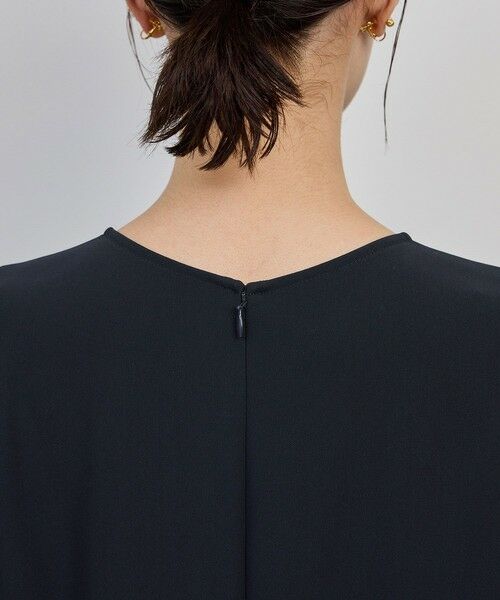 ROPE' / ロペ シャツ・ブラウス | トリアセダブルクロス デザインブラウス/イージーケア・セットアップ対応・25AW | 詳細11