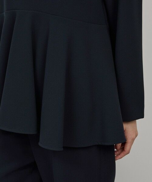 ROPE' / ロペ シャツ・ブラウス | トリアセダブルクロス デザインブラウス/イージーケア・セットアップ対応・25AW | 詳細14