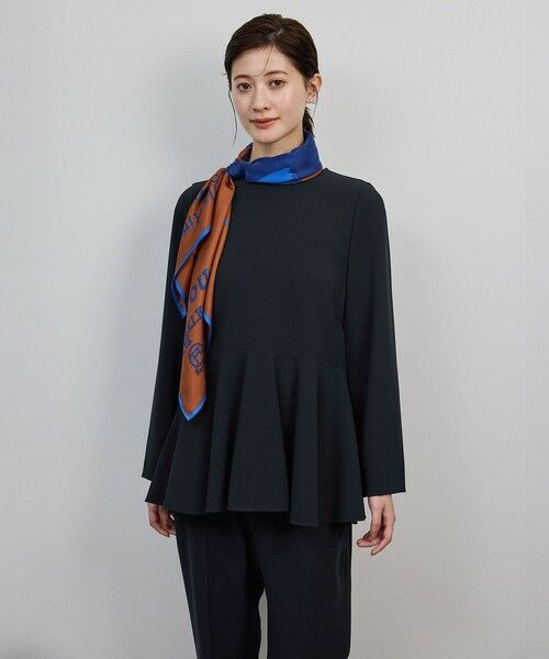 ROPE' / ロペ シャツ・ブラウス | トリアセダブルクロス デザインブラウス/イージーケア・セットアップ対応・25AW | 詳細3