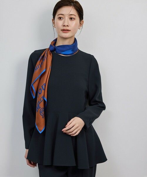 ROPE' / ロペ シャツ・ブラウス | トリアセダブルクロス デザインブラウス/イージーケア・セットアップ対応・25AW | 詳細7