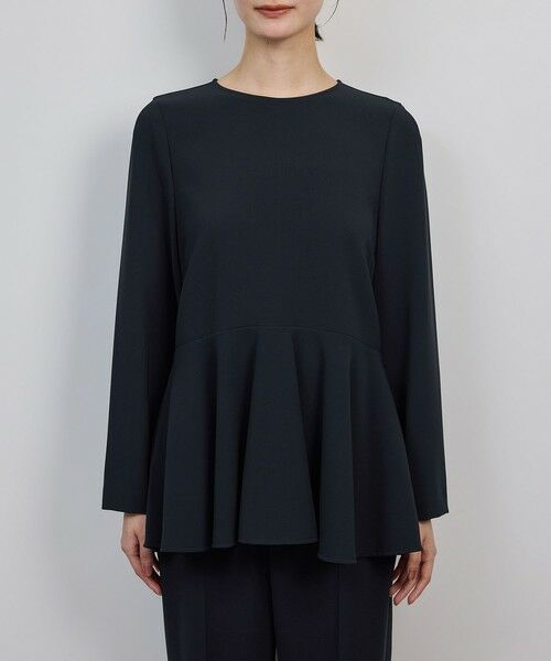 ROPE' / ロペ シャツ・ブラウス | トリアセダブルクロス デザインブラウス/イージーケア・セットアップ対応・25AW | 詳細8