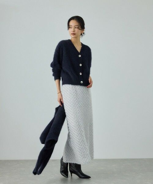 ROPE' / ロペ カーディガン・ボレロ | フォックスカシミヤニットカーディガン/イージーケア・アンサンブル対応 | 詳細4