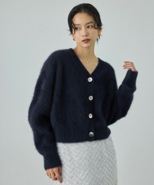 ROPE' / ロペ カーディガン・ボレロ | フォックスカシミヤニットカーディガン/イージーケア・アンサンブル対応 | 詳細6