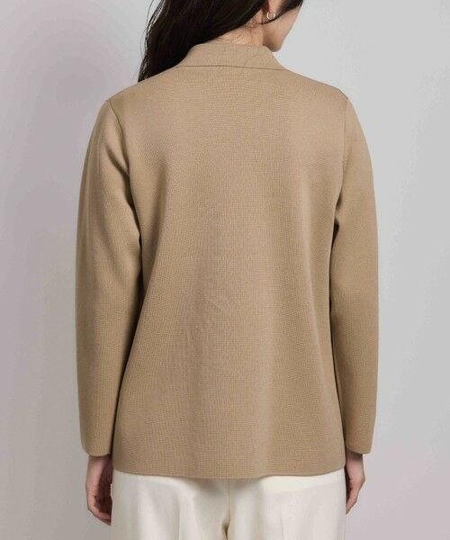 ROPE' / ロペ テーラードジャケット | ミラノリブ ニットダブルジャケット/イージーケア | 詳細15