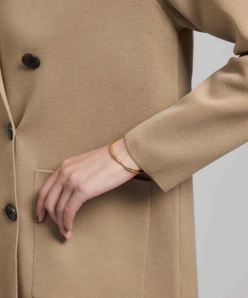 ROPE' / ロペ テーラードジャケット | ミラノリブ ニットダブルジャケット/イージーケア | 詳細17