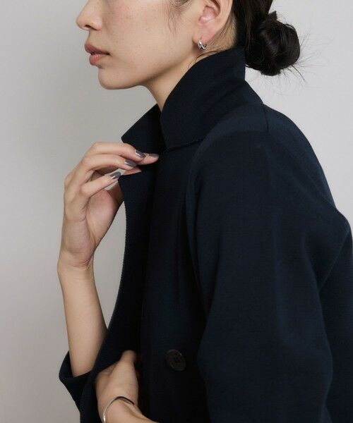 ROPE' / ロペ テーラードジャケット | ミラノリブ ニットダブルジャケット/イージーケア | 詳細9