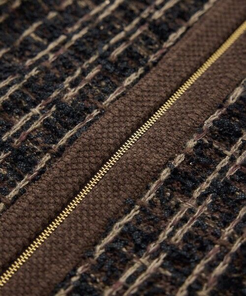 ROPE' / ロペ ブルゾン | ツイードZIPノーカラーカーディガン/イージーケア | 詳細20