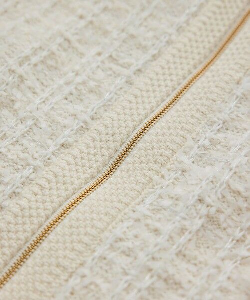 ROPE' / ロペ ブルゾン | ツイードZIPノーカラーカーディガン/イージーケア | 詳細22