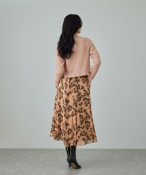 ROPE' / ロペ カーディガン・ボレロ | ボタニカルダイコンパクトカーディガン/イージーケア・アンサンブル対応 | 詳細13