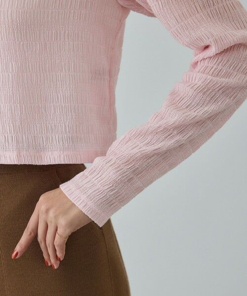 ROPE' / ロペ カーディガン・ボレロ | ボタニカルダイコンパクトカーディガン/イージーケア・アンサンブル対応 | 詳細21