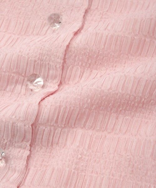 ROPE' / ロペ カーディガン・ボレロ | ボタニカルダイコンパクトカーディガン/イージーケア・アンサンブル対応 | 詳細23