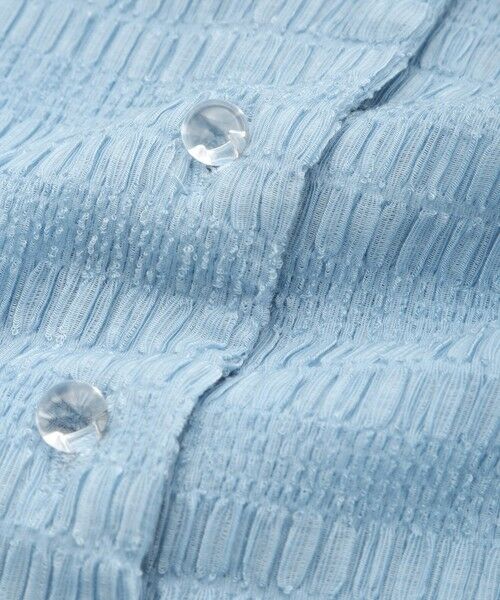 ROPE' / ロペ カーディガン・ボレロ | ボタニカルダイコンパクトカーディガン/イージーケア・アンサンブル対応 | 詳細25