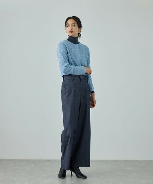 ROPE' / ロペ カーディガン・ボレロ | ボタニカルダイコンパクトカーディガン/イージーケア・アンサンブル対応 | 詳細6