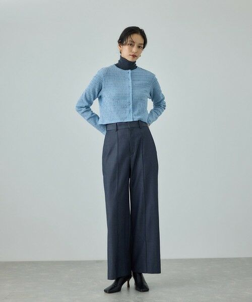 ROPE' / ロペ カーディガン・ボレロ | ボタニカルダイコンパクトカーディガン/イージーケア・アンサンブル対応 | 詳細8