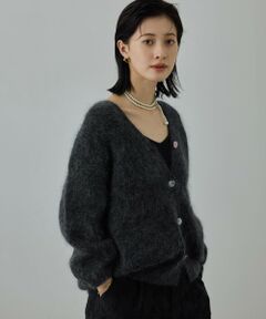 ROPE' / ロペ カーディガン・ボレロ | スーパーキッドモヘヤVネックカーディガン/イージーケア