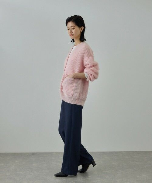 ROPE' / ロペ カーディガン・ボレロ | スーパーキッドモヘヤVネックカーディガン/イージーケア | 詳細12