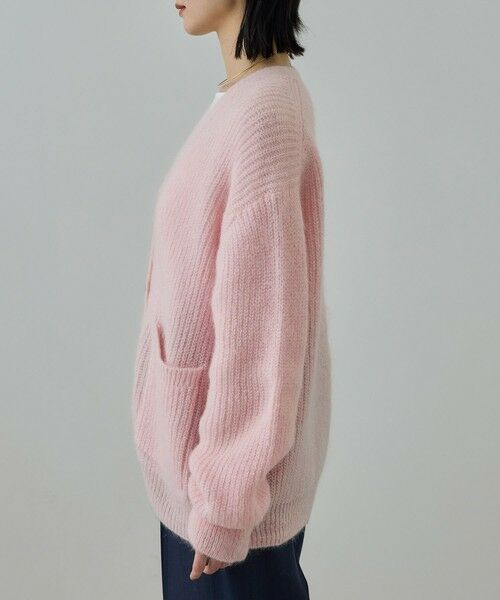 ROPE' / ロペ カーディガン・ボレロ | スーパーキッドモヘヤVネックカーディガン/イージーケア | 詳細18