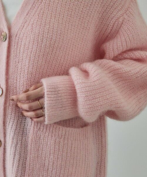 ROPE' / ロペ カーディガン・ボレロ | スーパーキッドモヘヤVネックカーディガン/イージーケア | 詳細22