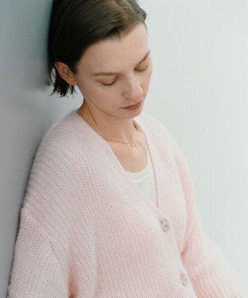 ROPE' / ロペ カーディガン・ボレロ | スーパーキッドモヘヤVネックカーディガン/イージーケア | 詳細3