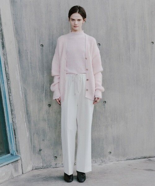 ROPE' / ロペ カーディガン・ボレロ | スーパーキッドモヘヤVネックカーディガン/イージーケア | 詳細5