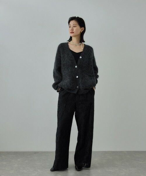 ROPE' / ロペ カーディガン・ボレロ | スーパーキッドモヘヤVネックカーディガン/イージーケア | 詳細8