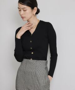ROPE' / ロペ カーディガン・ボレロ | ハイゲージワイドリブニットカーディガン