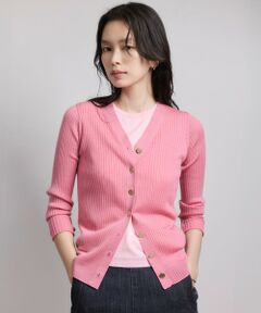 ROPE' / ロペ カーディガン・ボレロ | ハイゲージワイドリブニットカーディガン