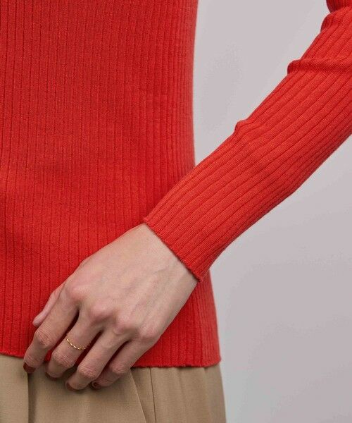 ROPE' / ロペ カーディガン・ボレロ | ハイゲージワイドリブニットカーディガン | 詳細16