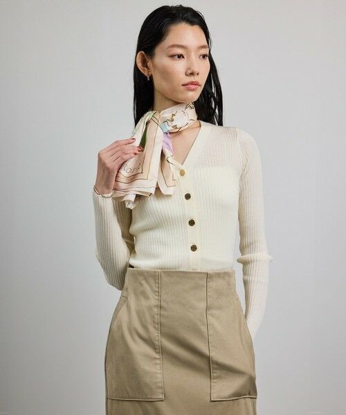 ROPE' / ロペ カーディガン・ボレロ | ハイゲージワイドリブニットカーディガン | 詳細27